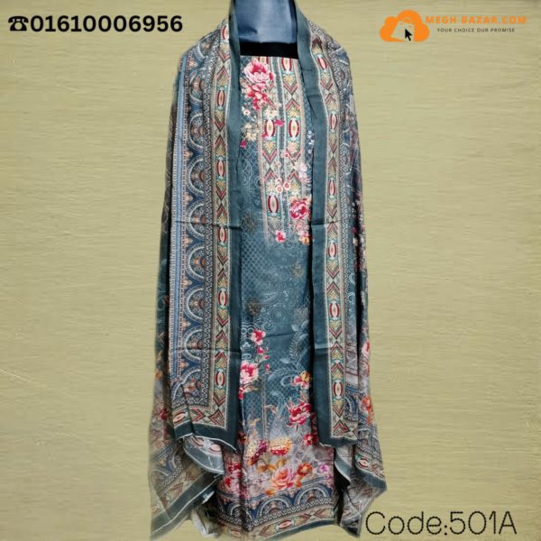 Eid Exclusive Cotton Boutique Ash